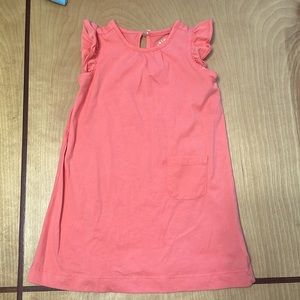 Primary Baby Flutter Sleeve Dress with pocket